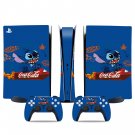 Lilo & Stitch decal skin for PS5 digital Console & 2 Controllers