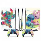 Lilo & Stitch decal skin for PS5 digital Console & 2 Controllers