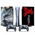 Uncharted decal skin for PS5 digital Console & 2 Controllers