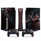 Uncharted decal skin for PS5 digital Console & 2 Controllers