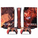 Final Fantasy 16 decal skin for PS5 digital Console & 2 Controllers