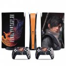 Final Fantasy 16 decal skin for PS5 digital Console & 2 Controllers