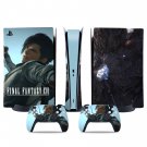 Final Fantasy 16 decal skin for PS5 digital Console & 2 Controllers