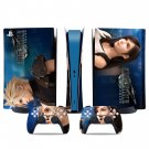 Final Fantasy 7 decal skin for PS5 digital Console & 2 Controllers