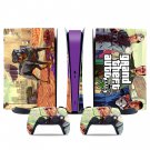 GTA 5 decal skin for PS5 digital Console & 2 Controllers