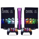 Among us decal skin for PS5 digital Console & 2 Controllers