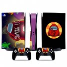 Among us decal skin for PS5 digital Console & 2 Controllers