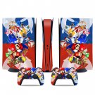 Super Mario decal skin for PS5 digital Console & 2 Controllers