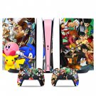 Super Mario decal skin for PS5 digital Console & 2 Controllers