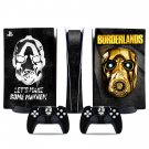 Borderlands 3 decal skin for PS5 digital Console & 2 Controllers