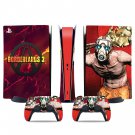 Borderlands 3 decal skin for PS5 digital Console & 2 Controllers
