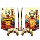 Borderlands 3 decal skin for PS5 digital Console & 2 Controllers