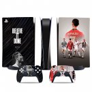 Cristiano Ronaldo decal skin for PS5 digital Console & 2 Controllers