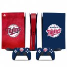 Minnesota Twins decal skin for PS5 digital Console & 2 Controllers