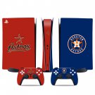 Houston Astros decal skin for PS5 digital Console & 2 Controllers
