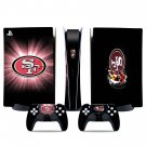 San Francisco 49ers decal skin for PS5 digital Console & 2 Controllers