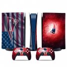 New England Patriots decal skin for PS5 digital Console & 2 Controllers