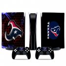 Houston  Texans decal skin for PS5 digital Console & 2 Controllers
