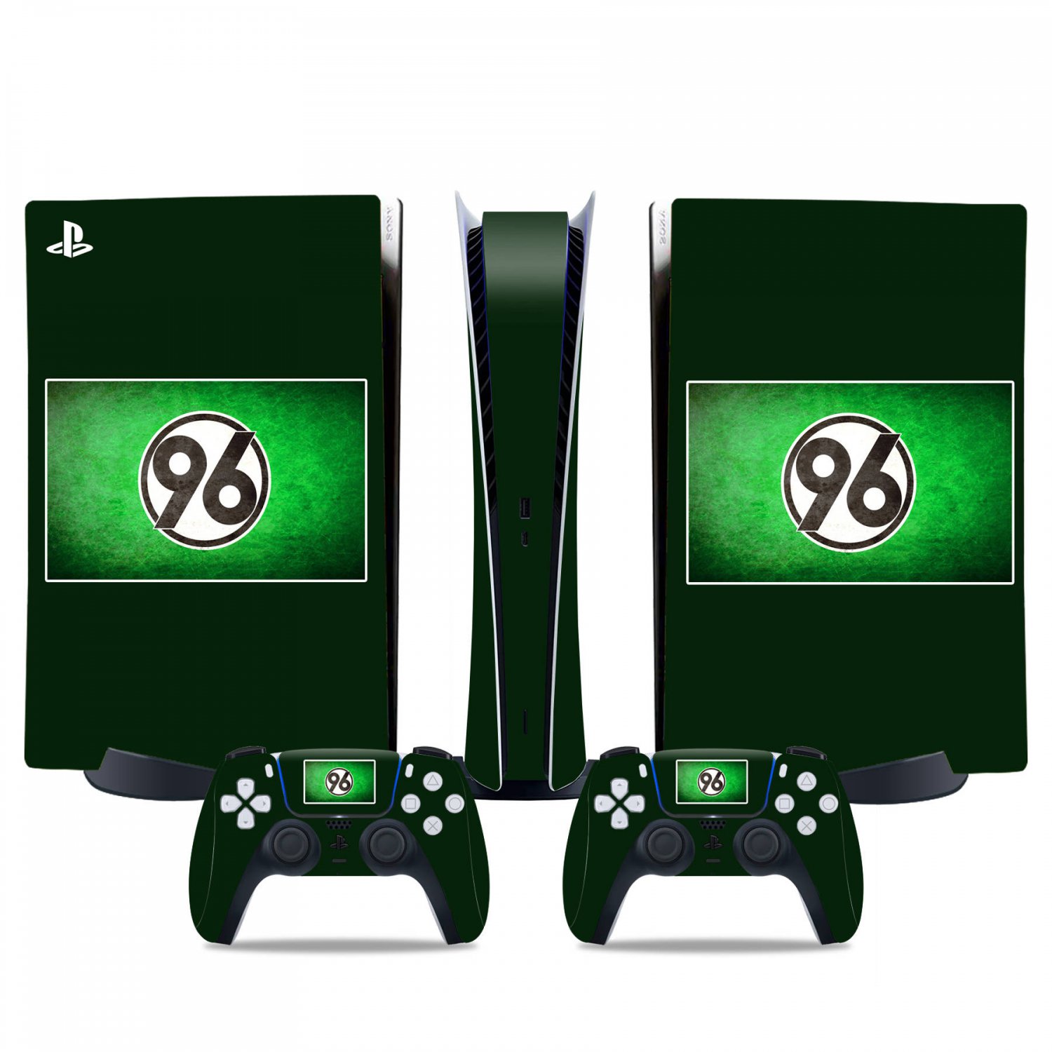 Hannover 96 decal skin for PS5 digital Console & 2 Controllers