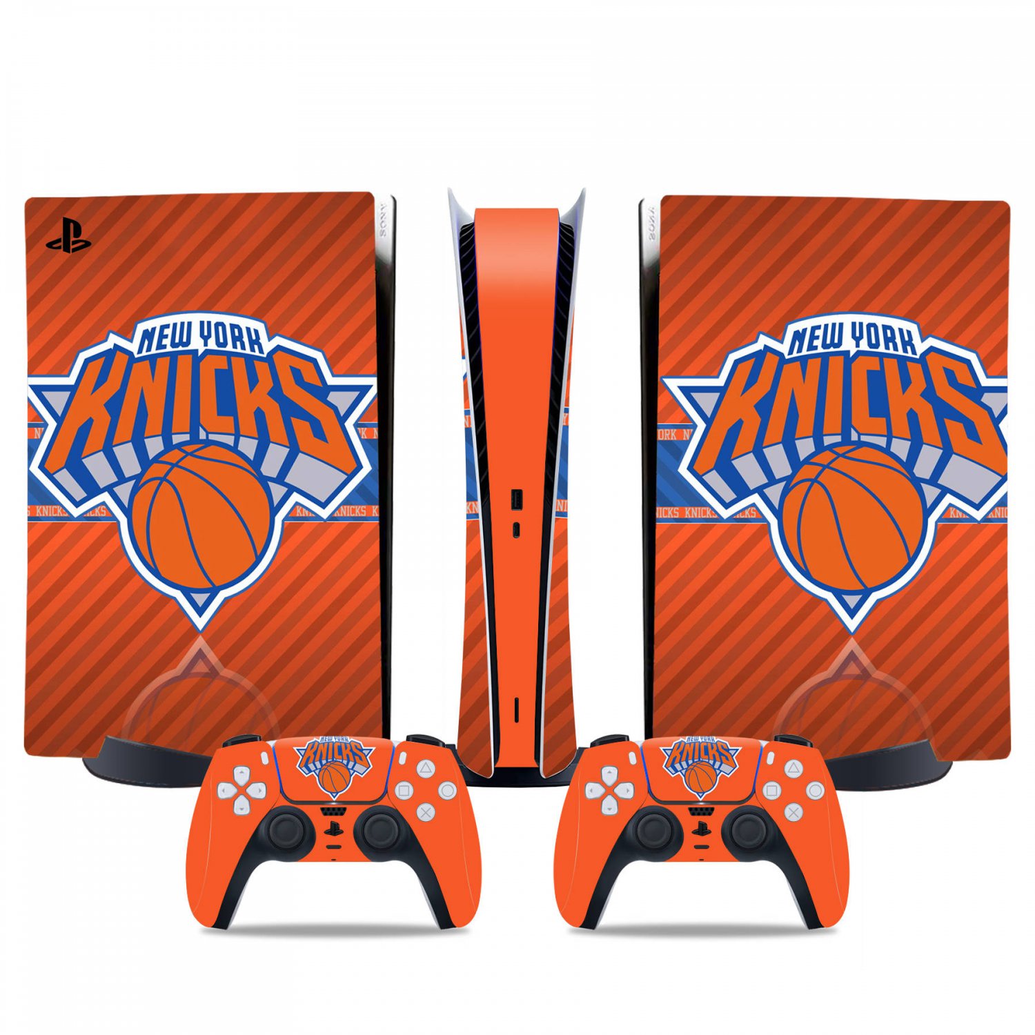 New York Knicks decal skin for PS5 digital Console & 2 Controllers