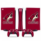 Arizona Coyotes decal skin for PS5 digital Console & 2 Controllers
