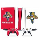 Panthers PR decal skin for PS5 digital Console & 2 Controllers