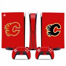 Calgary Flames decal skin for PS5 digital Console & 2 Controllers