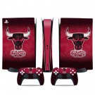 Windy City Bulls decal skin for PS5 digital Console & 2 Controllers