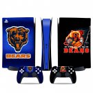 Chicago Bears decal skin for PS5 digital Console & 2 Controllers