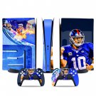 New York Giants decal skin for PS5 digital Console & 2 Controllers