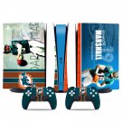 Miami Dolphins decal skin for PS5 digital Console & 2 Controllers