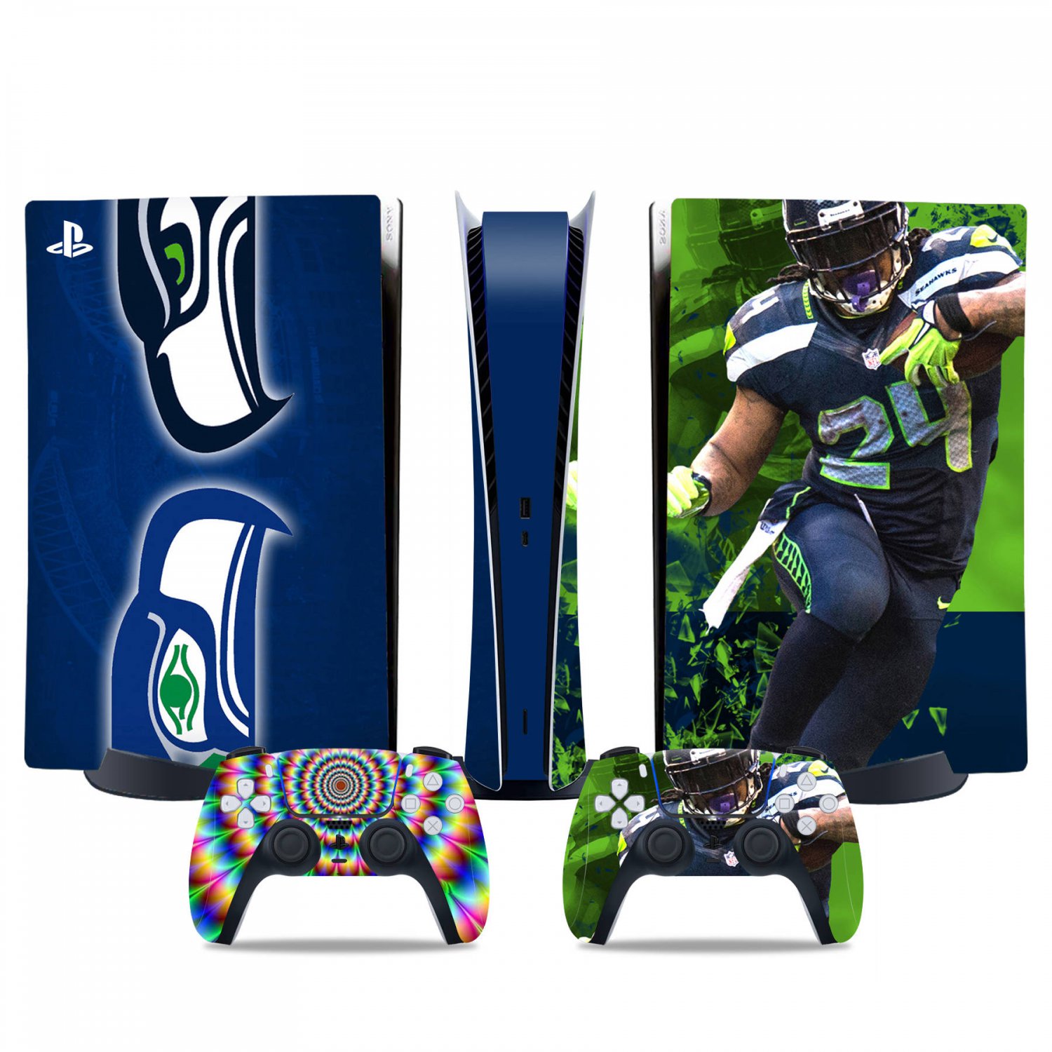 Baltimore Ravens decal skin for PS5 digital Console & 2 Controllers