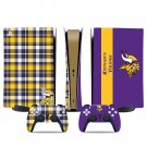 Minnesota Vikings decal skin for PS5 digital Console & 2 Controllers