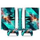 Battlefield 2042 decal skin for PS5 digital Console & 2 Controllers