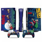 Merry Christmas decal skin for PS5 digital Console & 2 Controllers
