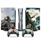 Call of Duty Warzone decal skin for PS5 digital Console & 2 Controllers