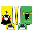 Kumamon decal skin for PS5 digital Console & 2 Controllers
