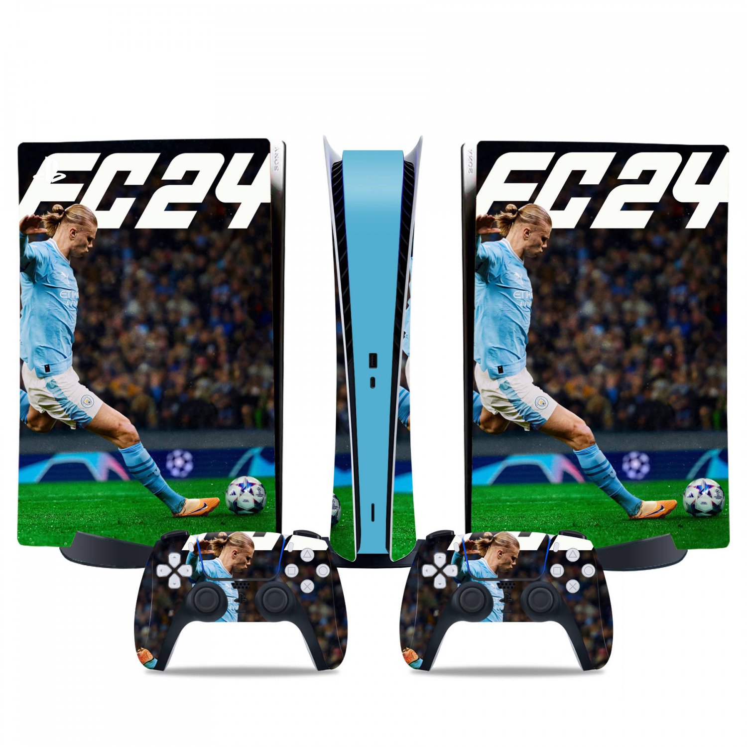 EA Sports decal skin for PS5 digital Console & 2 Controllers