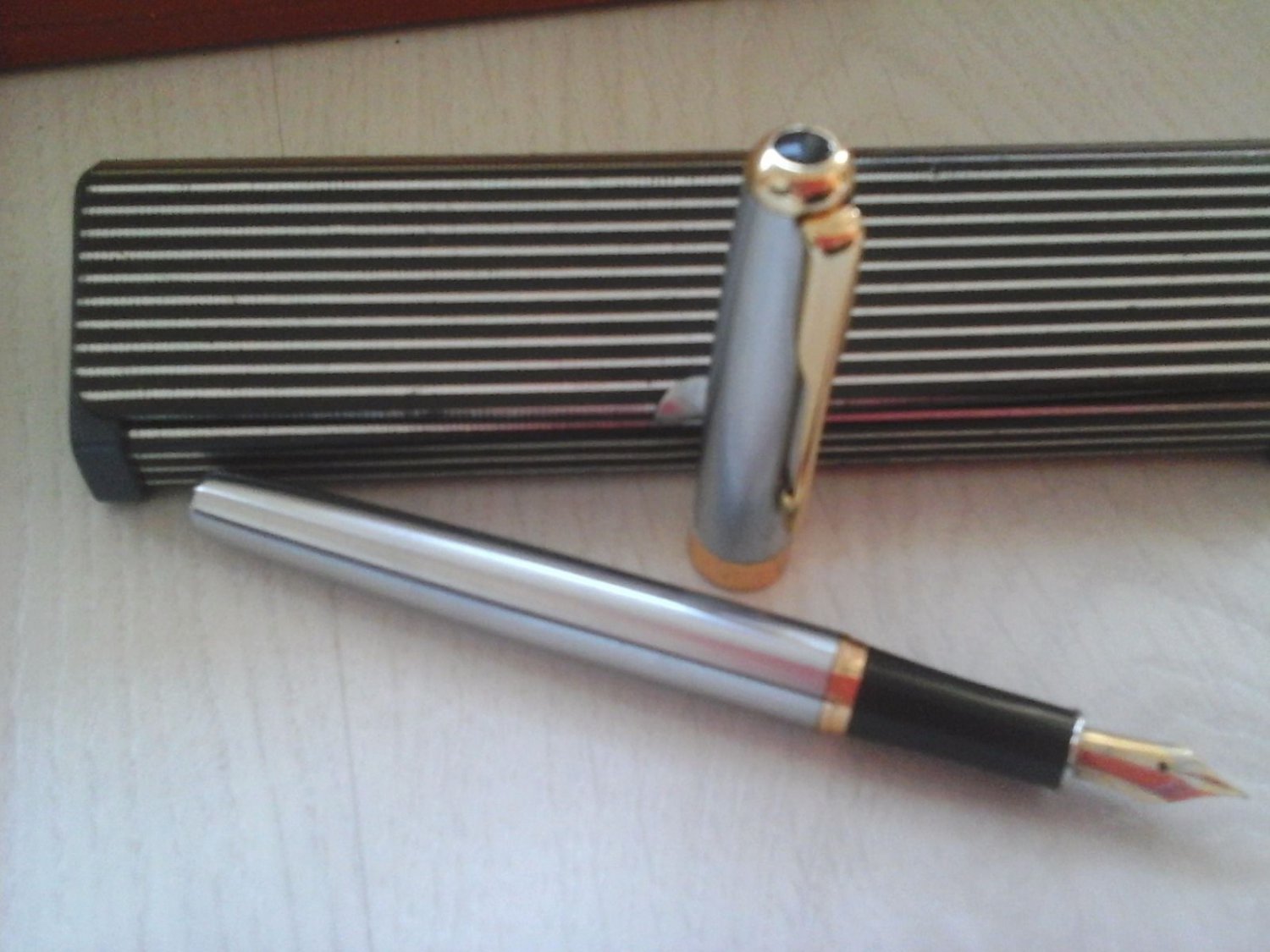 BAOER 388 Fountain Pen in Steel ORIGINAL