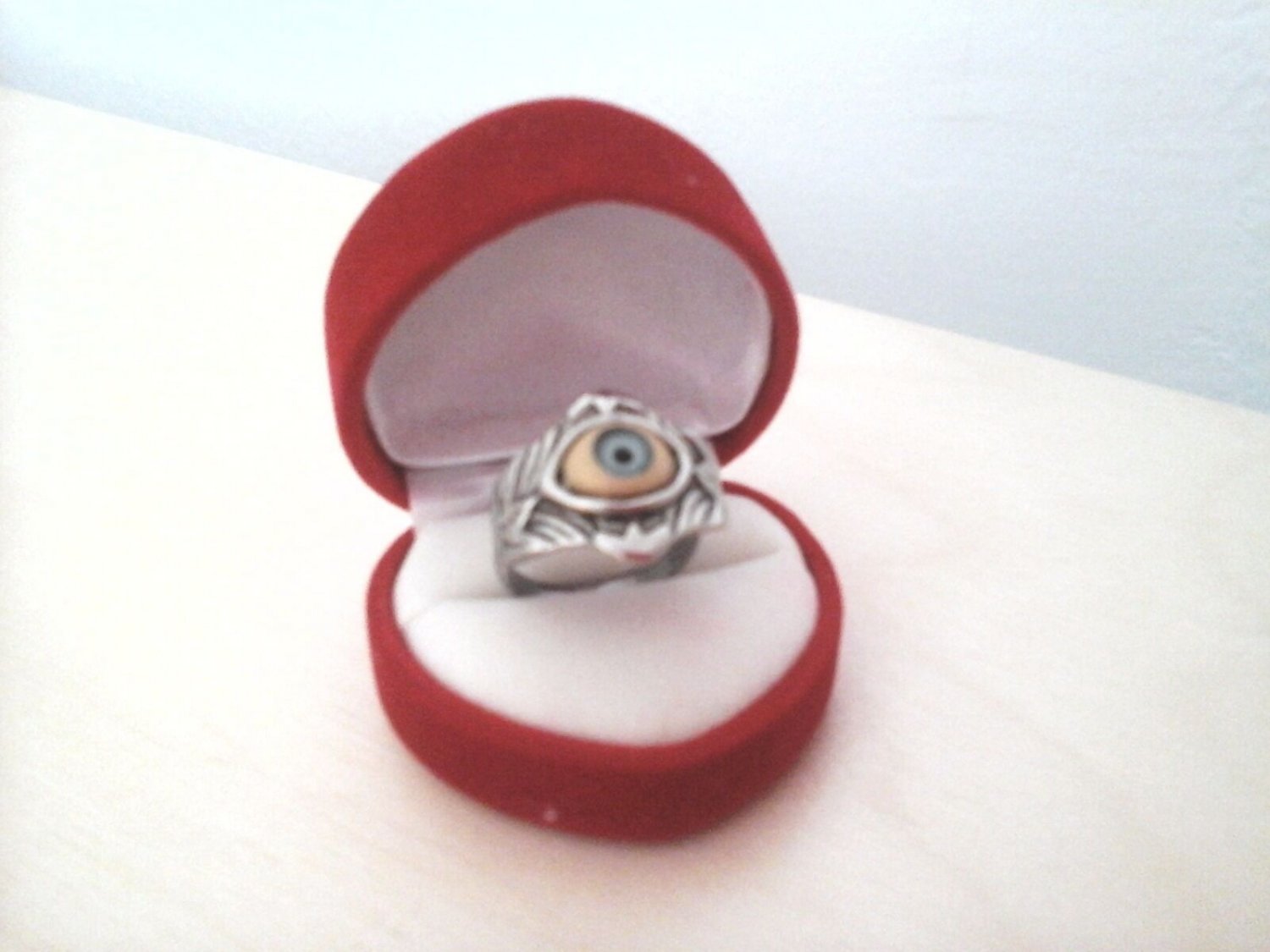 EYE MASONIC RING ORIGINAL FROM 1960s in GIFT BOX
