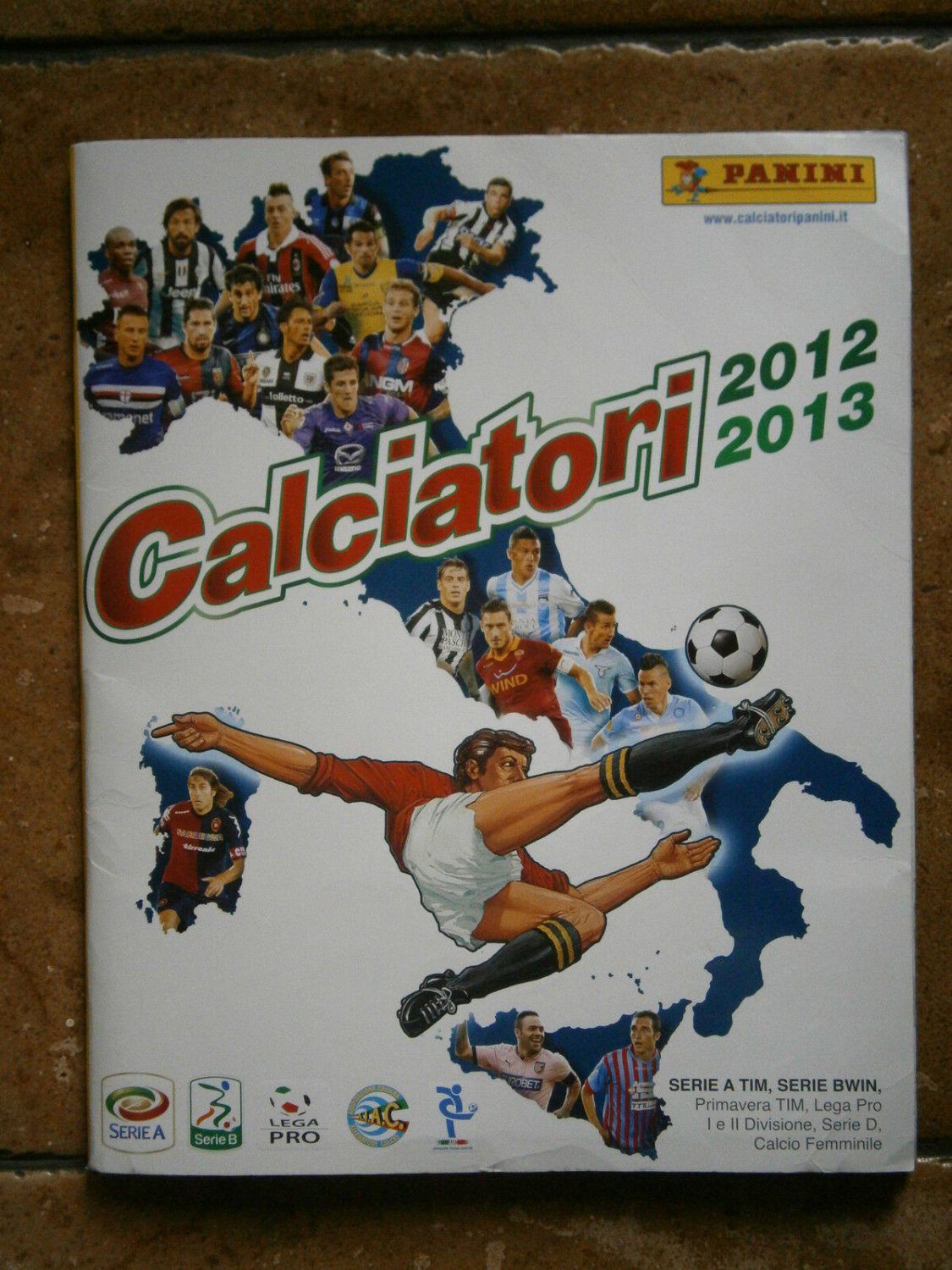 CALCIATORI 2012 2013 12 13 album figurine PANINI COMPLETO + TUTTI AGGIORNAMENTI
