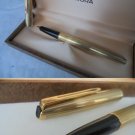 AURORA 98 MILLERIGHE Fountain pen in gold 22K in it's gift box Original