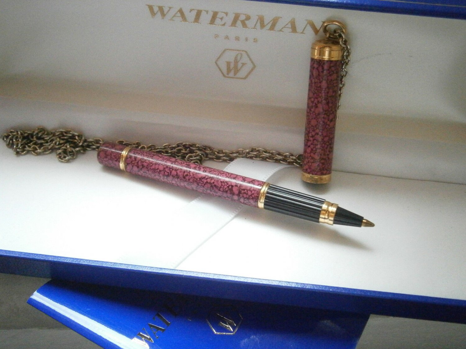 WATERMAN LE LADY ball pen lacque red in gift box with garantee Original