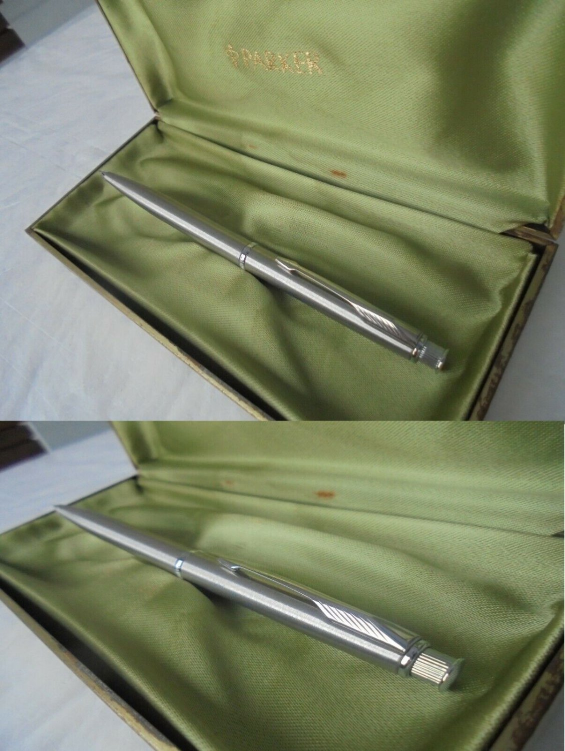 PARKER INSIGNIA mechanical pencil pen in steel Original in gift box