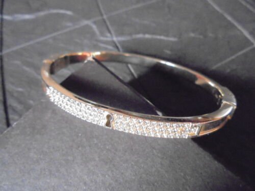 FOSSIL BRACELET with pavè of SWAROVSKI Chrystals Original in gift box
