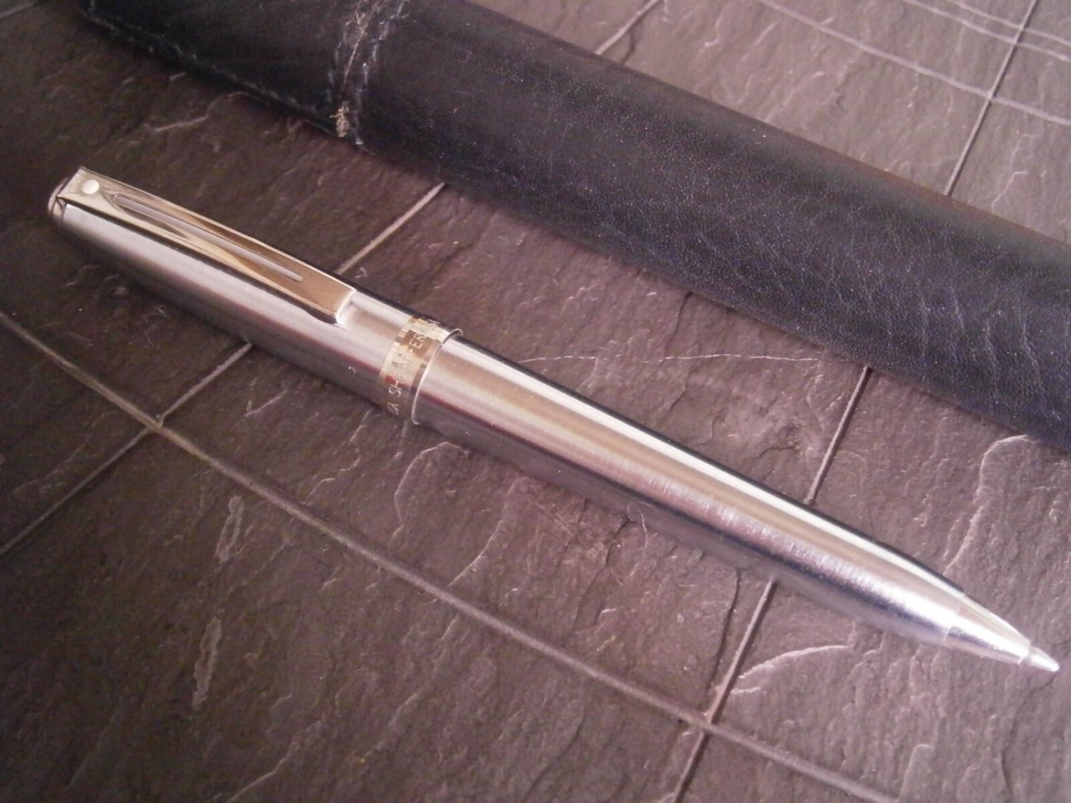SHEAFFER PRELUDE ball point pen in STEEL Original
