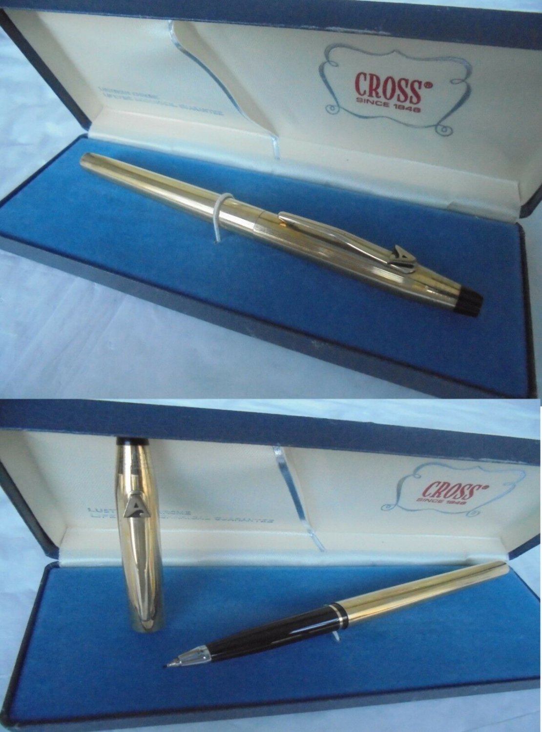 CROSS CLASSIC CENTURY fineliner pen gold filed 10KT Original in gift box