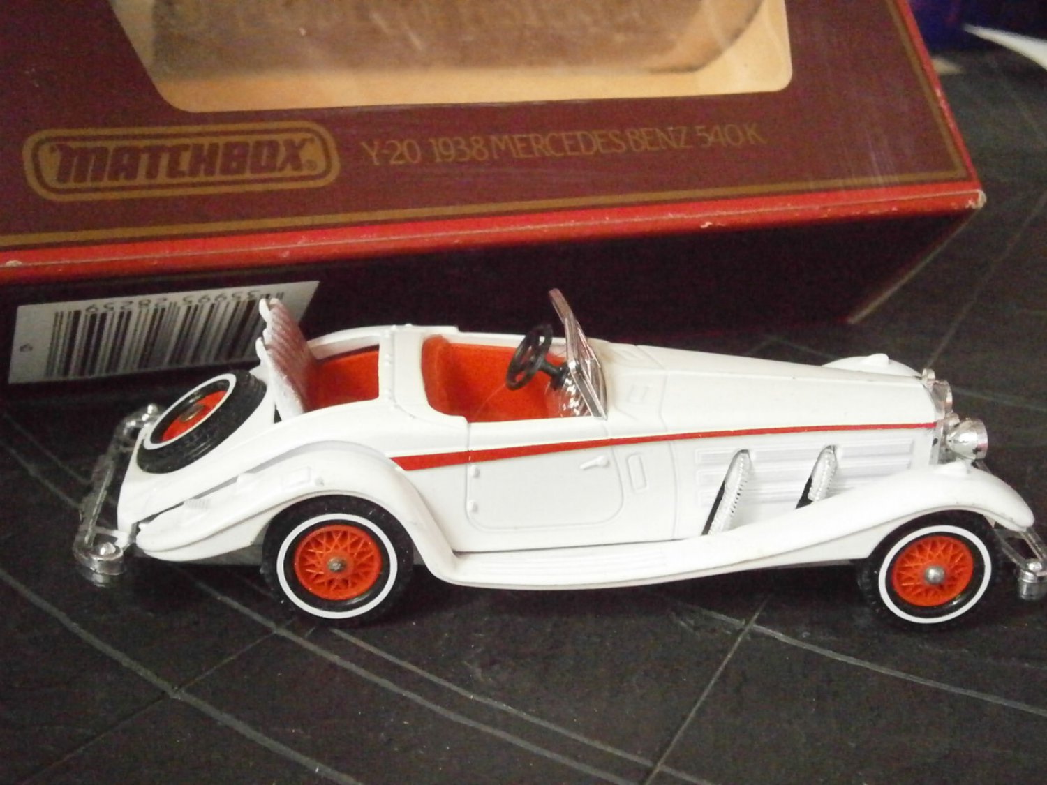 MATCHBOX auto car Y-20 MERCEDES BENZ 540K Edition 1984 scale 1:45 match box Original