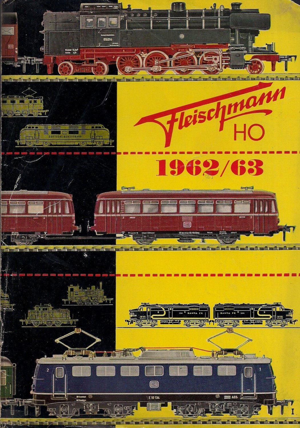 FLEISCHMANN CATALOG 196263 trains station Original Italian