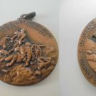 BRONZE ITALIAN MEDAL of the Italian artillery group Original Napoli 1958